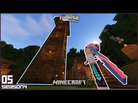 STARTING THE MEGA BASE | Featherfall SMP In Minecraft 1.19 | Minecraft Lets Play Season 4 #05