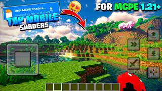 Top 5 BEST Realistic Shaders For MCPE 🔥 | Bedrock 1.21 (Render Dragon Support)