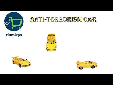 Battery Operated Anti Terrorism Car For Kids