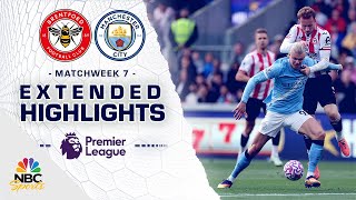 Brentford v. Manchester City | PREMIER LEAGUE HIGHLIGHTS | 10/5/2025 | NBC Sports