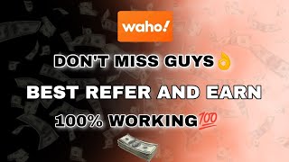 BEST REFER AND EARN | 100% working online money earning | 2025 refer and earn app 💯