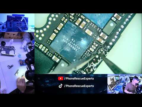 Easy Torn Pad Repair Under Microscope – Beginner’s Guide to Fixing iPhone Logic Boards! #PRE