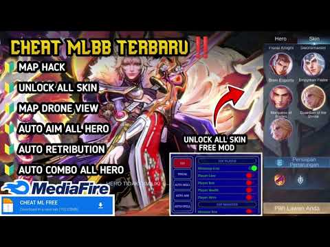 CHEAT ML TERBARU 2025 | MOD UNLOCK ALL SKINS MOBILE LEGENDS | ANTI BANNED NO PASSWORD NO KEY