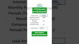 Calculate Your Investment's Present Value in Excel #excelvalue #excelproductivity