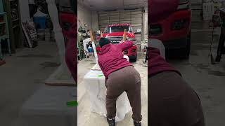 Custom table refinish part 3 #beforeandafter #furnituremakeover