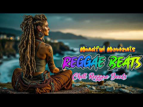 Chill Reggae Instrumental | Sunset Ocean Serenity | Stress Relief & Calm Focus Reggae Mix