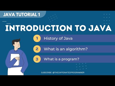 Introduction to Java | Understand algorithm and program