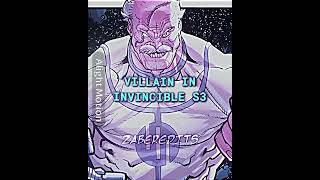 Villain in Invincible Season 3 Vs Season 4 | Thragg Edit | #invincible #edit