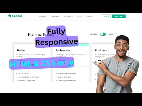 Created my first Fully Responsive Website 😍| Using HTML & CSS only | Web Development |  @lernfirst ​