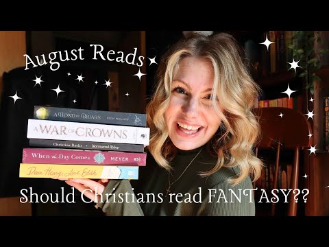 💚📖 August Reading Wrap Up + We Need to Talk About Christians Reading FANTASY - Where I Stand ❤️🐉