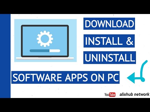 HOW TO DOWNLOAD SOFTWARE APPLICATIONS ||HOW TO INSTALL & UNINSTALL APPLICATION SOFTWARE ON YOUR PC
