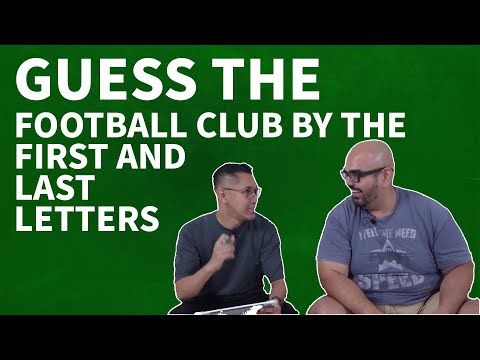 Guess the football club from the first and last letters | Season 1 Episode 5