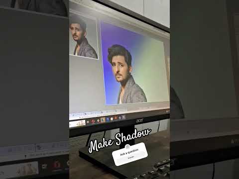 👀 Make Shadow in PhotoShop 👀 #animation #blender #cinematic #chatgpt #3danimation #travel #photoshp