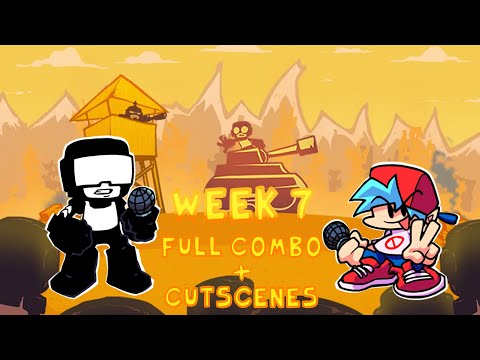 Friday Night Funkin' - WEEK 7 Full Combo + Cutscenes [HARD DIFFICULTY]