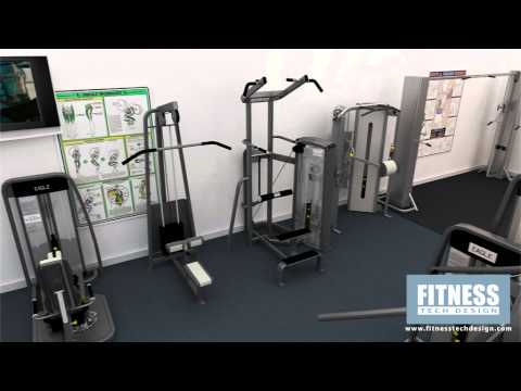 3D Gym Walkthrough - Northampton Borough Council - Lings Forum - Fitness Tech Design