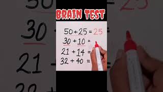 Math's Trick ?
