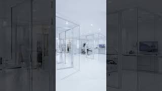 MS Glass Partition Decoration Effect #glasspartition #glasswall #glassdoor #officedesign