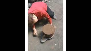 Craftsman Working with Kettle Template | Craftsman Skill DIY  Skill - New Idea Make Kettle #Short