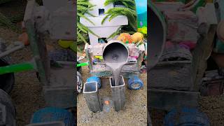DIY mini Pilar construction video | mini tractor construction video || #youtubeshorts #shorts