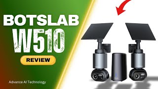 BOTSLAB W510 Review – 4K Solar Security Cameras With AI Tracking and No Subscription