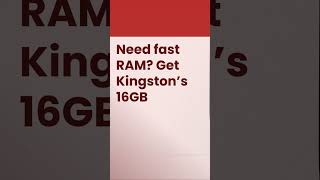 Kingston technology kcp432ss8/16 1 x 16gb ddr4 3200mhz memory module AA2Z Inc Canada video