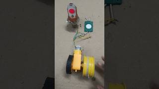 Turning on a plastic gear box with  aluminium headlight | #tech #project #shorts
