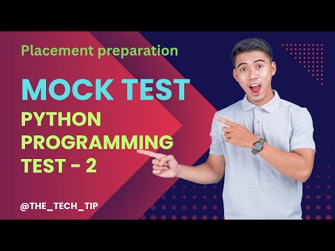 Mock Tests| Python | Programming Test-2 | Placement Preparation | NxtWave | CCPB | Advance Python