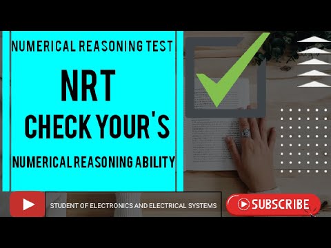 NUMERICAL REASONING TEST | NRT