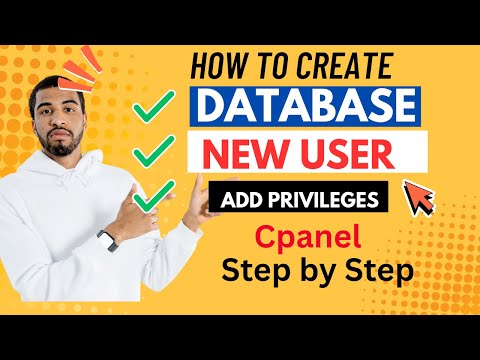 How To Create Database and Add New User in cPanel: Step-by-Step Guide