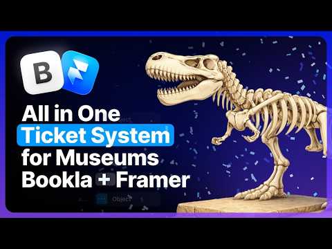 How to Sell Museum Tickets on Your Website with Framer & Bookla - No Code (Step-by-Step)