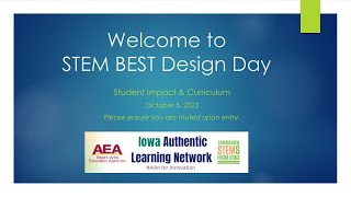 STEM BEST Design Day Mini Session: Overview of Student Impact & Curriculum for STEM BEST Proposal
