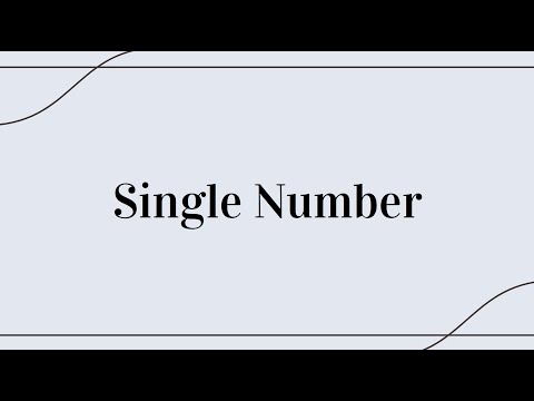 Single Number (136) in JavaScript | Leetcode Challenge | Strings Series