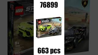 Top 10 LEGO SPEED CHAMPIONS 8-WIDE CARS Sets