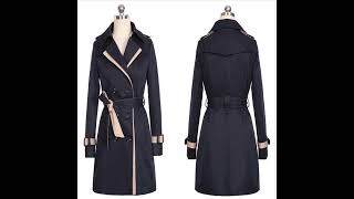 Wax Coats for Ladies | Long Autumn Trench Coat for Women – trend ITZ