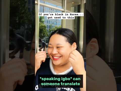 Being BLASIAN in Korea be Like... #Korea #shorts #blasian #youtubechamps