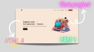 Creating Tech based webpage ( Part - 1) || Dynamic Web.