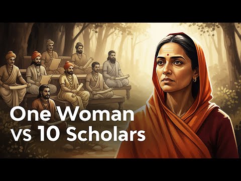 The Wise Woman Who Defeated 10 Scholars — The Story of Sulabha