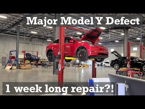 First Service Appointment - Problematic Defect Found | Tesla Model Y