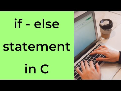 if else statement in C (Hands-on) | C Programming #ifElseC
