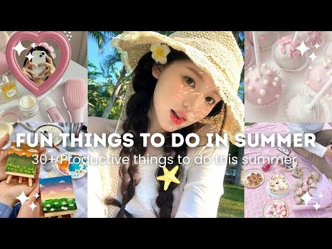 30+ Cute and Easy Things to Do This Summer at Home (No scrolling🌷)