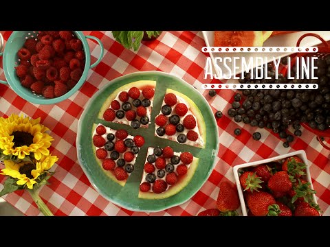 Watermelon Dessert Pizza | Assembly Line