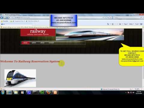 RAILWAY RESERVATION