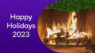 Cozy up with our BURST Ambassador for fireside hellos, crafty creations and holiday well wishes