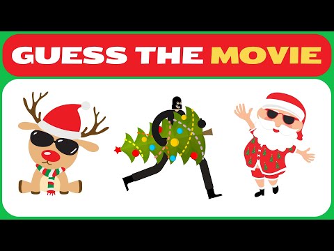 Guess the CHRISTMAS Movie by Emoji Challenge!" 🎬🔍CHRISTMAS Quiz