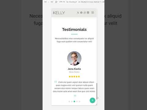 Mobile-Friendly Portfolio Website That Gets You Hired | #shorts