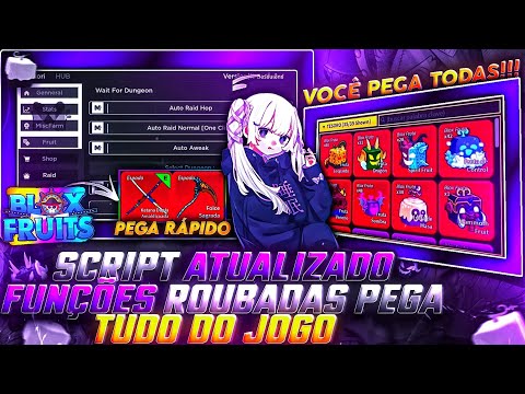 NOVA ATUALIZAÇÃO! ✔️ EXECUTOR e SCRIPT Atualizado BLOX FRUITS (CELULAR e PC) Auto Farm Pegando Tudo