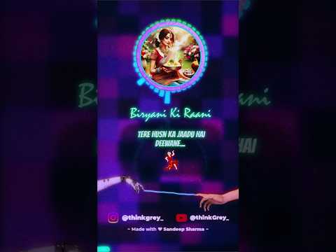 Briyani ki Rani- Made completely original song using ai and my editing skills.