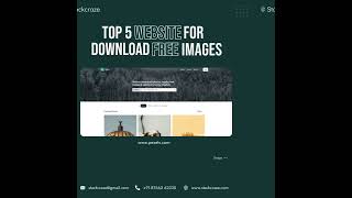 Top 5 Website for Free Download Images #startup #newbeginnings #webdesign #freeimages