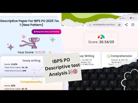 IBPS PO Descriptive Writing ⌨️✅🎯#banking#ibpspo#guidely#smartkeeda