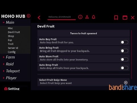 Blox fruit hoho hub script | supported fluxus
